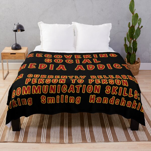 Item preview, Recovering Social Media Addict designed and sold by janraydesigns.