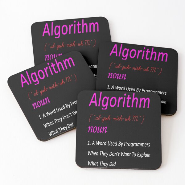 Item preview, Algorithm Definition - Funny Programming Definition T-Shirt designed and sold by boyastore.