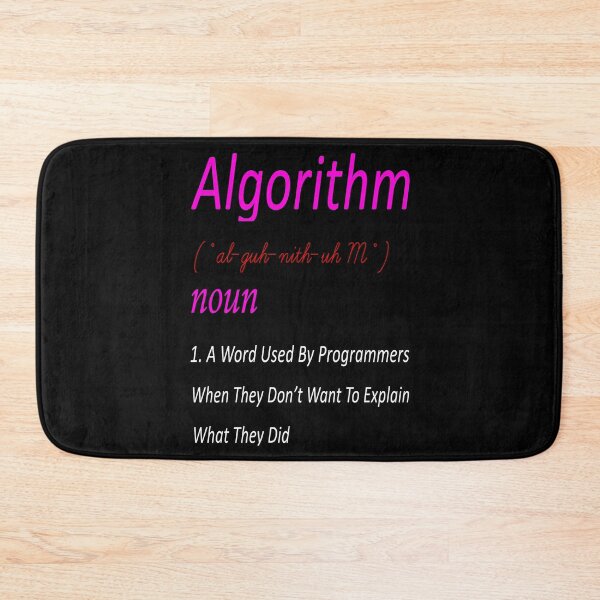 Item preview, Algorithm Definition - Funny Programming Definition T-Shirt designed and sold by boyastore.