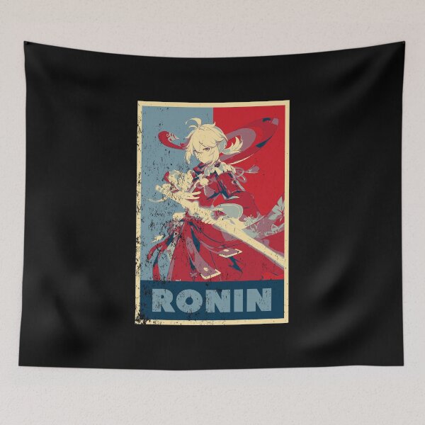 Item preview, Kaedehara Kazuha Genshin Impact Ronin - Distressed Vintage Hope Style Colours designed and sold by GingerCatGifts.