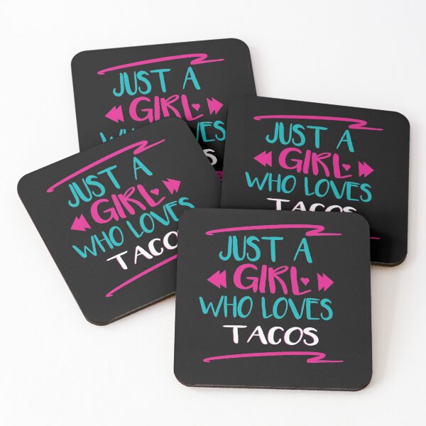 Item preview, Just a girl who loves tacos designed and sold by seifouBVB.