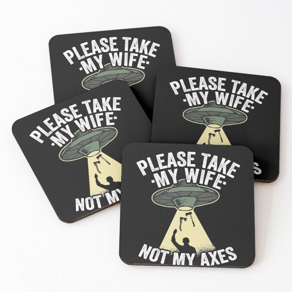 Item preview, Please Take My Wife Axe Throwing Dad Gift Funny designed and sold by Stronzi.