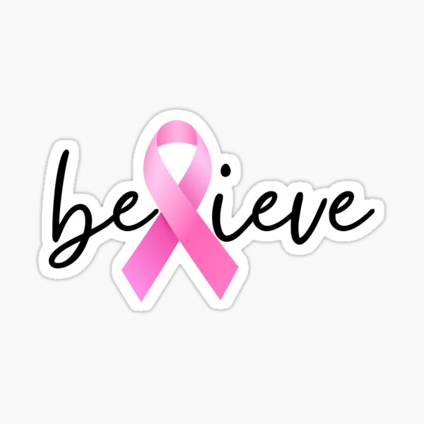 Item preview, Believe - Breast Cancer Awareness designed and sold by ChelleCreate.
