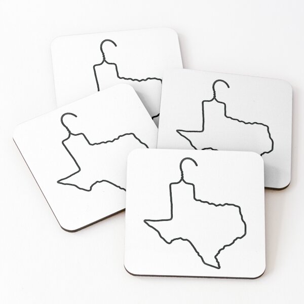 Item preview, Texas State Shaped Abortion Hanger designed and sold by LittleWormTrading.