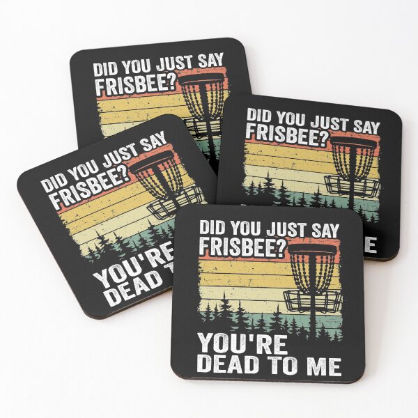 Item preview, Did You Say Frisbee? Funny Vintage Disc Golf Gift designed and sold by Stronzi.