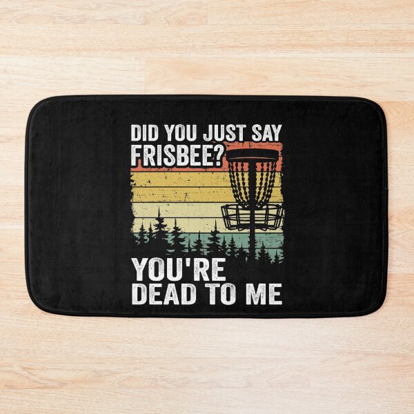Item preview, Did You Say Frisbee? Funny Vintage Disc Golf Gift designed and sold by Stronzi.