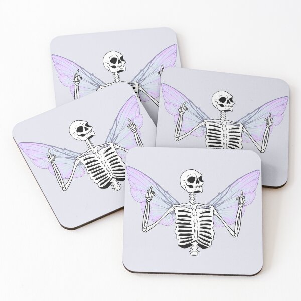 Item preview, Purple Skeleton Fairy grunge fairycore aesthetic designed and sold by TheLykosApparel.