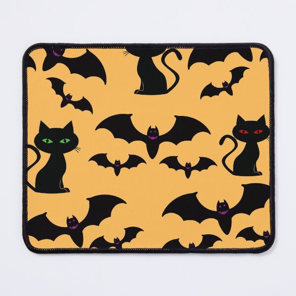 Item preview, Bats & black cats pattern designed and sold by PhoeniXDreamer.