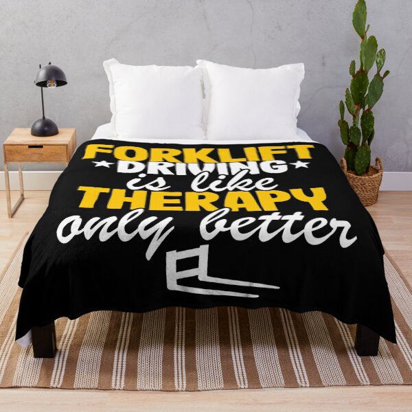 Item preview, Forklift Driving Therapy Forklift Operator Funny Gift Quotes designed and sold by Stronzi.