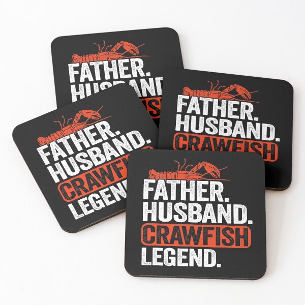 Item preview, Father Husband Crawfish Legend Funny Crawfish designed and sold by Stronzi.