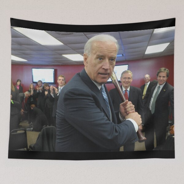 Item preview, Biden with a Slugger designed and sold by LittleWormTrading.