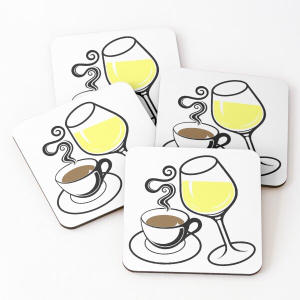 Item preview, White Wine Glass and Coffee Mug designed and sold by JulesNelly.