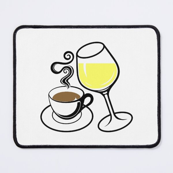 Item preview, White Wine Glass and Coffee Mug designed and sold by JulesNelly.