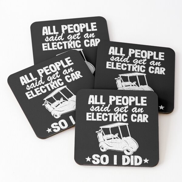 Item preview, Funny Golf Cart Get An Electric Car So I Did Quote designed and sold by Stronzi.