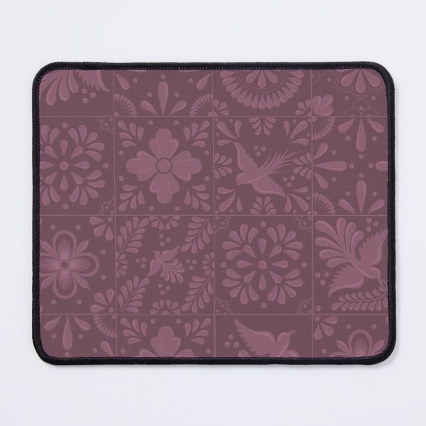 Item preview, Lilac Talavera Tile Pattern by Akbaly designed and sold by Akbaly.