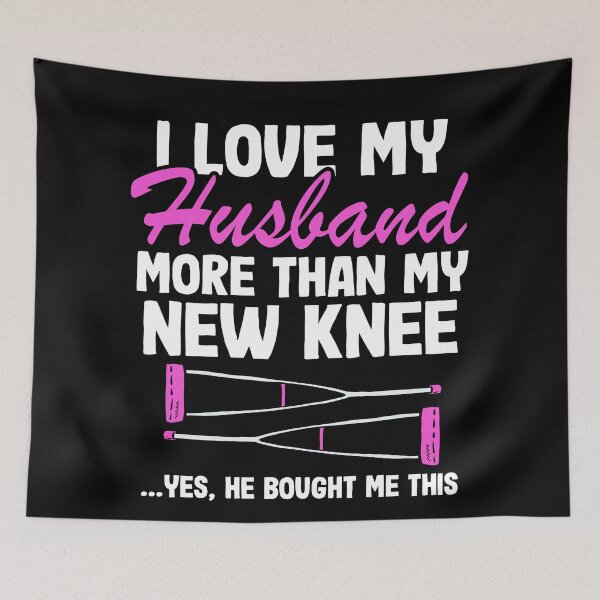 Item preview, Knee Replacement Funny Recovery I Love My Husband designed and sold by Stronzi.