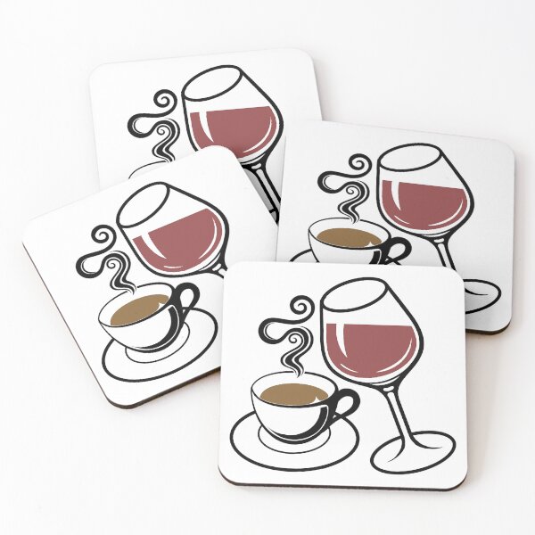 Item preview, Red Wine Glass and Coffee Mug designed and sold by JulesNelly.