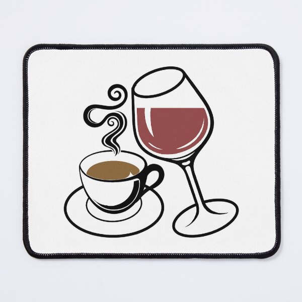 Item preview, Red Wine Glass and Coffee Mug designed and sold by JulesNelly.