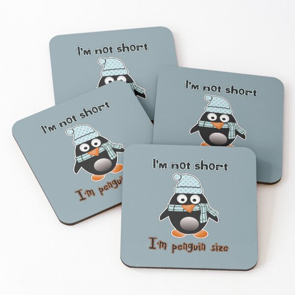 Item preview, I’m not short I’m penguin size | penguins lover designed and sold by NathBros.