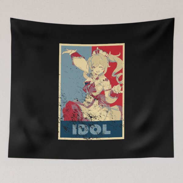 Item preview, Barbara Genshin Impact Idol - Distressed Vintage Hope Style Colours designed and sold by GingerCatGifts.