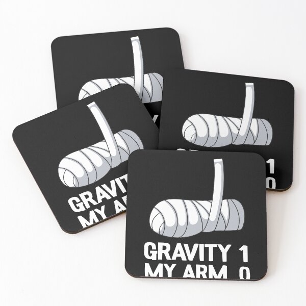 Item preview, Get Well Soon Broken Arm Surgery Gravity 1 Funny designed and sold by Stronzi.