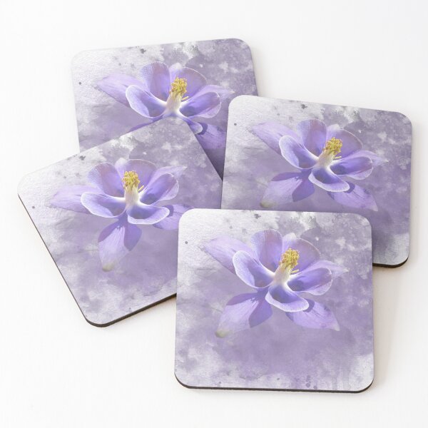 Item preview, Purple Columbine One designed and sold by Elisabeth Lucas.