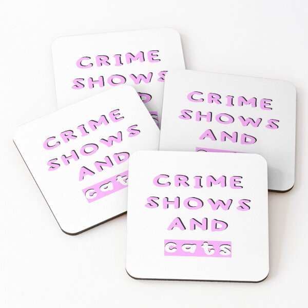 Item preview, Crime shows and cats designed and sold by Fislux.