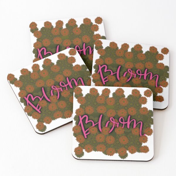 Item preview, Retro 70’s Bloom - Green, Orange and Pink designed and sold by DesignsByJaycee.