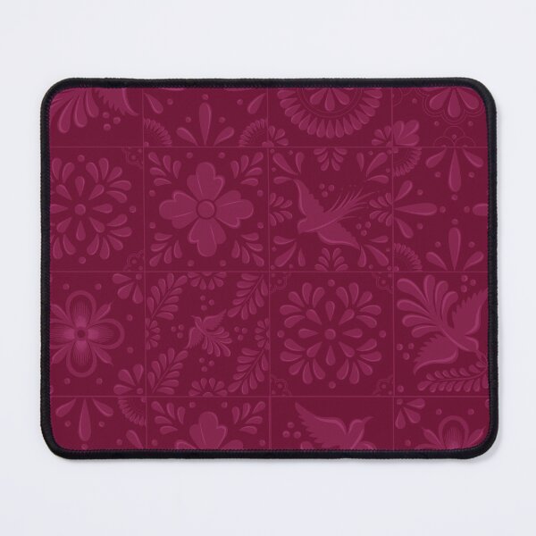 Item preview, Dark Fucsia Talavera Tile Pattern by Akbaly designed and sold by Akbaly.