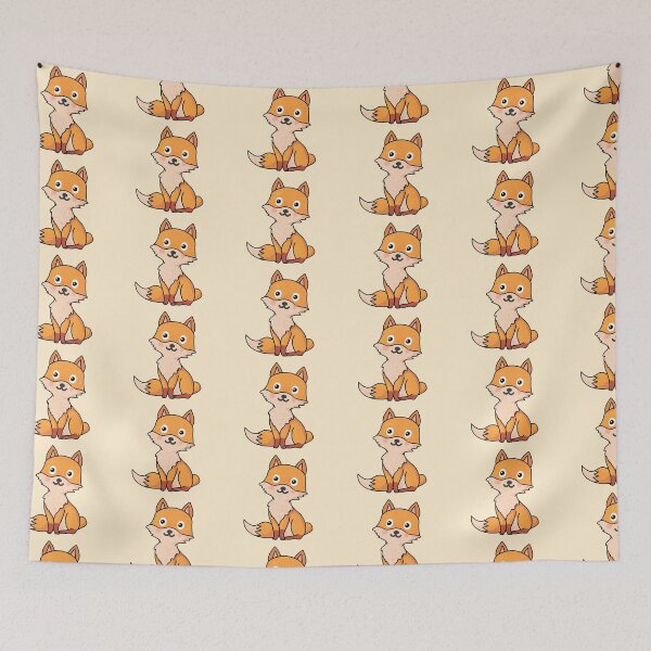 Item preview, Cute Fox Illustration designed and sold by Vladan Seva.