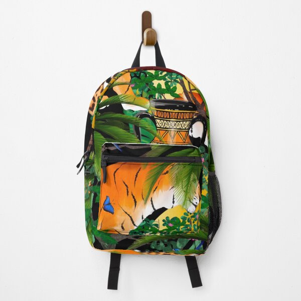 Item preview, Tigers,Jungle,tropical,exotic,African,Afro,black girl pattern designed and sold by MariaMarinova.