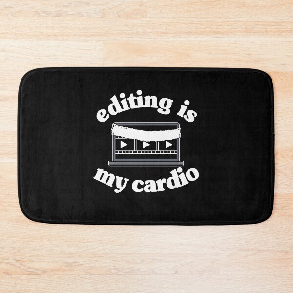 Item preview, Editing Is My Cardio Funny Video Editor Filmmaker Gift  designed and sold by Stronzi.