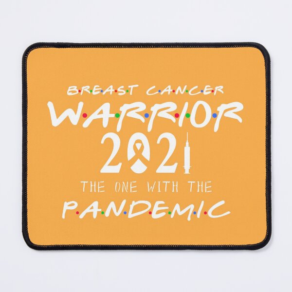 Item preview, Breast Cancer Warrior The One With The Pandemic, women warrior, white svg designed and sold by theDlab.