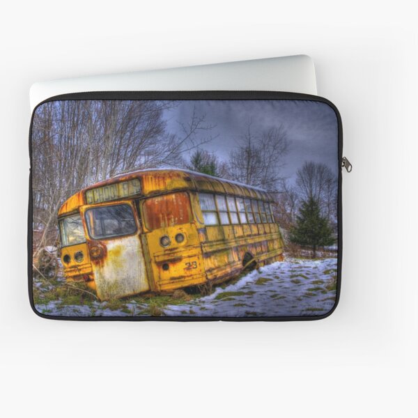 School Bus 23 Laptop Sleeve