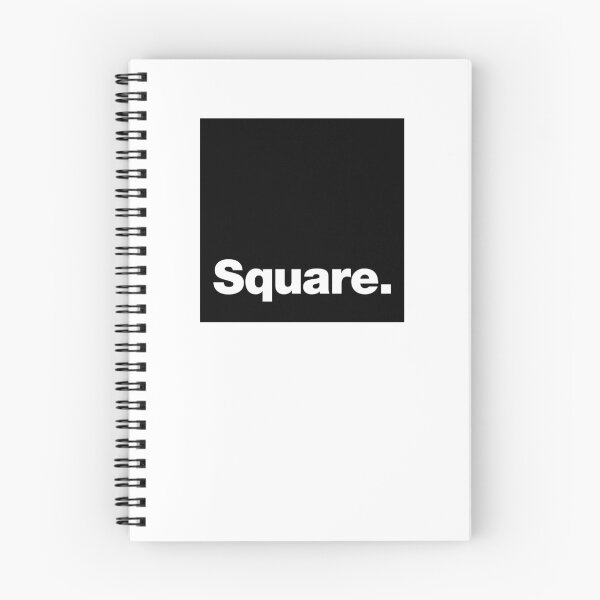 Item preview, Square in square (white letters / black square) designed and sold by dudethecreator.
