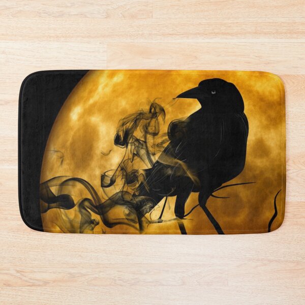 Item preview, Crow in front of Halloween Moon designed and sold by Arbrew.