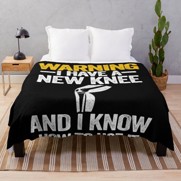 Item preview, Warning I Have A New Knee Knee Replacement Surgery Recovery designed and sold by Stronzi.