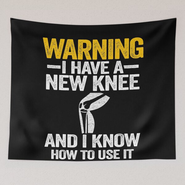 Item preview, Warning I Have A New Knee Knee Replacement Surgery Recovery designed and sold by Stronzi.