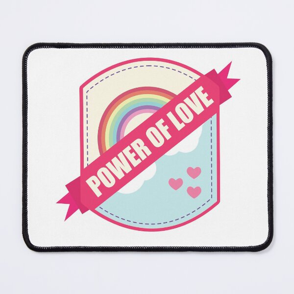 Item preview, Power of Love Badge designed and sold by mindspeaks.