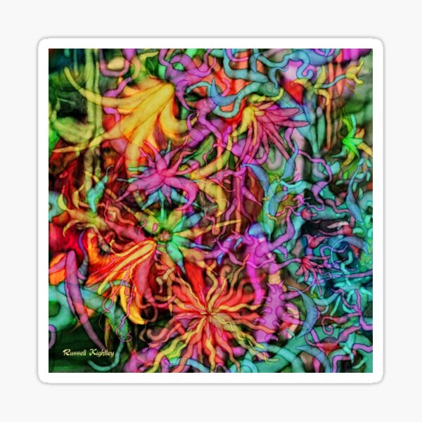 Qualia’s Flowers Sticker