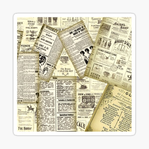 R38/2 Newspaper Sticker Newspaper Lettering Stickers for Newspaper Roll 