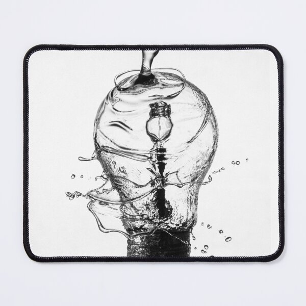 Item preview, Water splashing against a lightbulb designed and sold by Makiesaan.