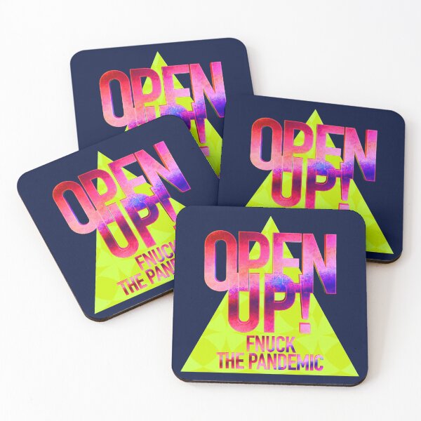 Item preview, OPEN UP FNUCK THE PANDEMIC designed and sold by Klementsen.