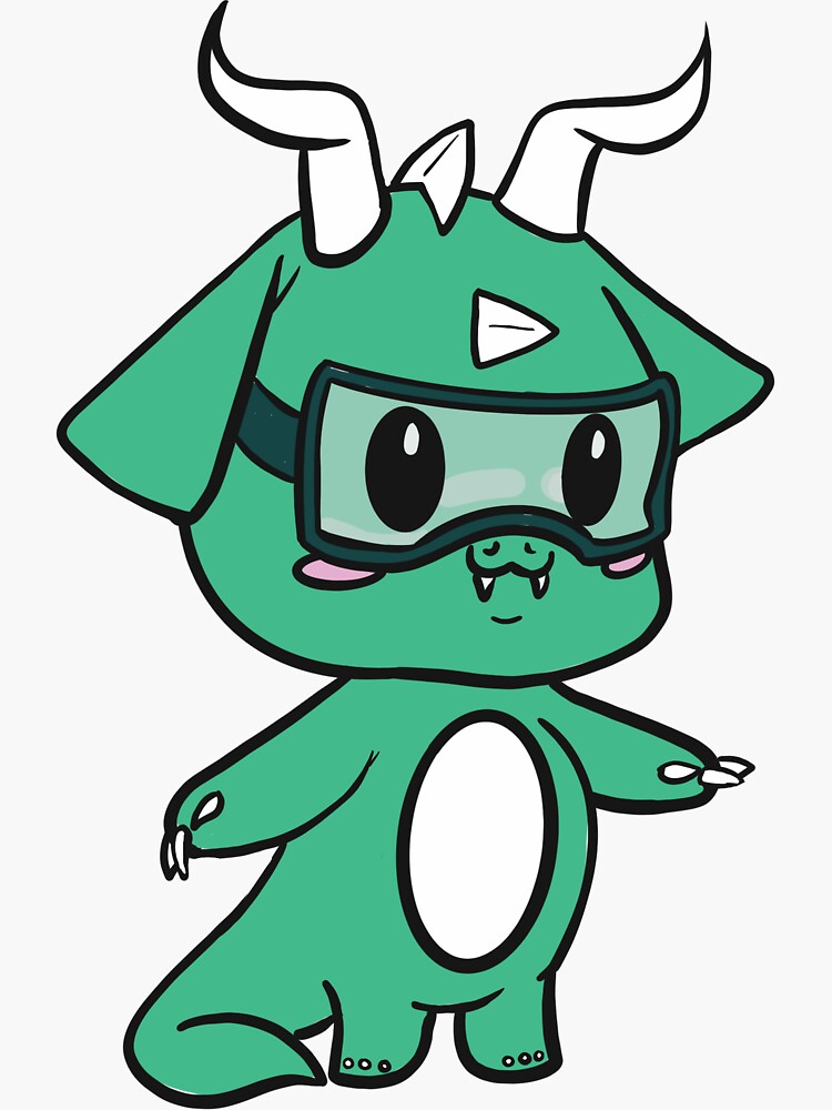 Thumbnail 3 of 3, Sticker, Ardy Bebe designed and sold by DragonFruitQTee.