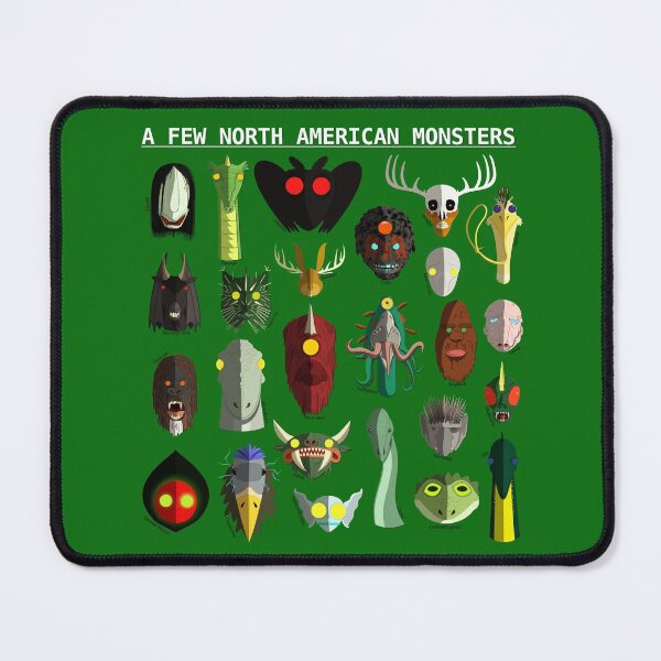 Item preview, North American Monsters designed and sold by Mattfields.