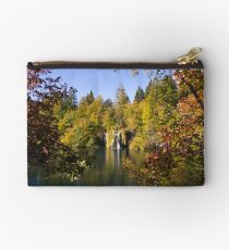 The waterfall between the trees Studio Pouch