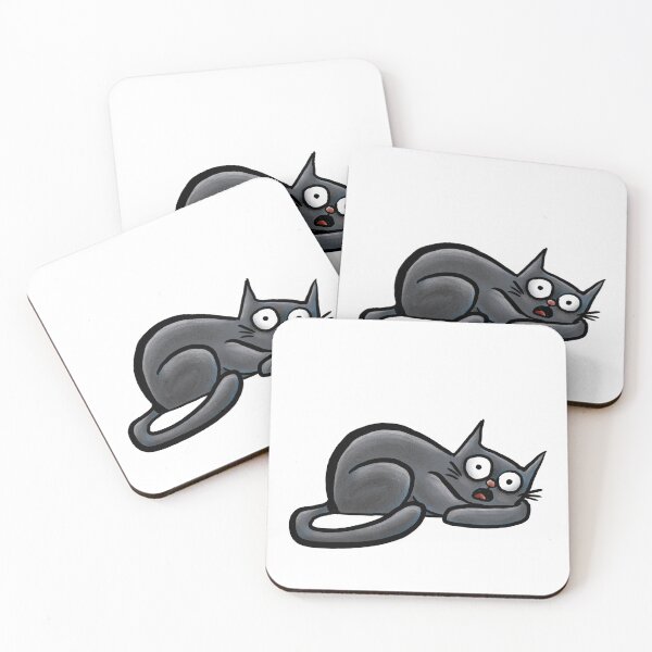 Item preview, Shocked Cat designed and sold by cat-cartoonist.