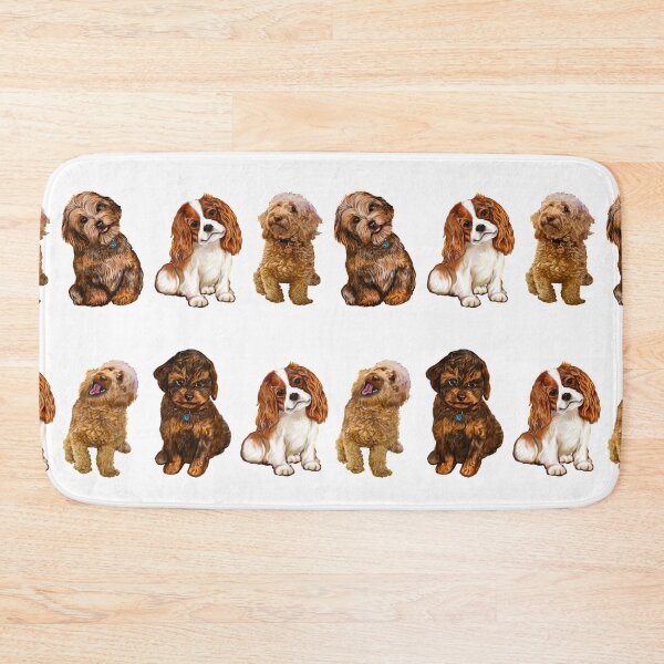 Item preview, Cavapoo Cavoodle puppy dog pattern -puppies galore ii ! cute cavalier king charles spaniel designed and sold by Artonmytee.
