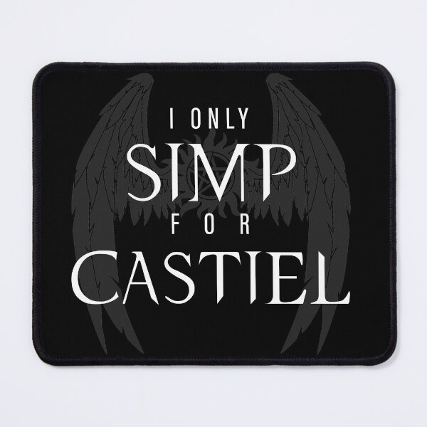 Item preview, Castiel Simp - Black designed and sold by HerArt718.