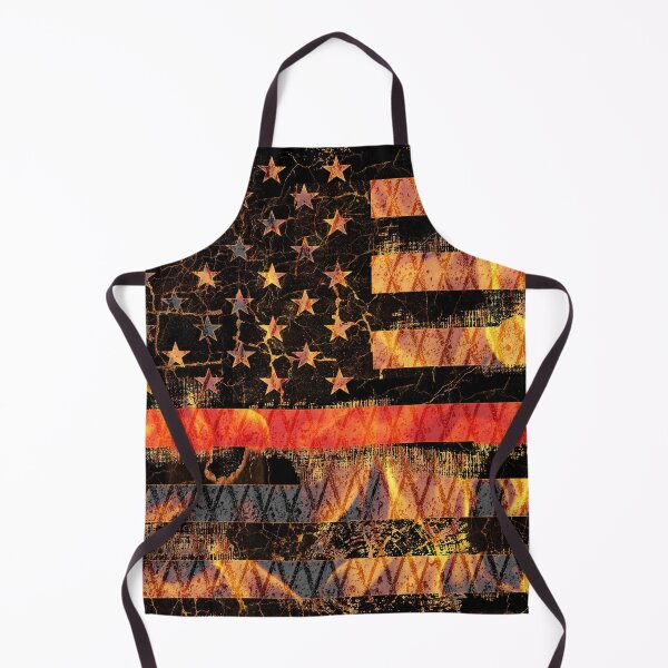 Item preview, Thin Red Line and Flames designed and sold by Jared Davies.